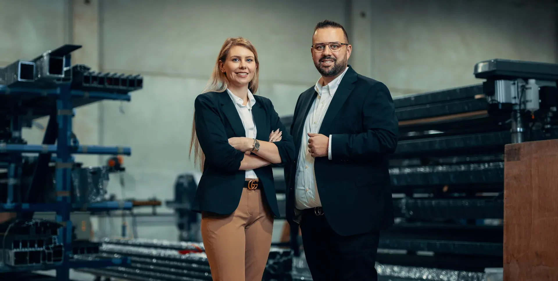 Marleen und Andreas Schmitz, Inhaber von Hammerleute